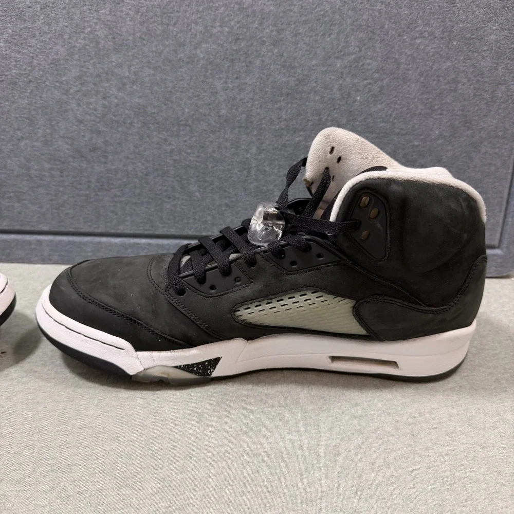 Jordan Retro 5 Oreo Size 14 Black White CT4838-011 Moonlight Sneakers Mens